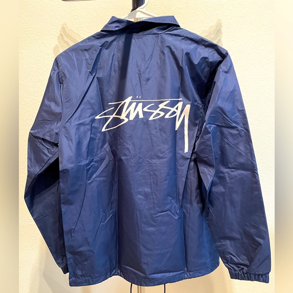 Stussy Coaches Jacket - New - Navy